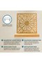 Knife Holder for Wall – Wooden Knife Block 4 Slots | Hand-Carved Knife Stand Organizer Mango Wood | Kitchen Knife Storage Rack | Non Magnetic Knife Holder | Natural Whitewash 1 Pc - 6