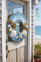 40cm Welcome Written Natural Seashell Door Ornament