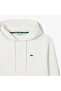 Women's Relaxed Fit Hooded White Sweatshirt - 5