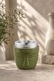 Decorative Moai Design Odorless Ashtray |   Wind Preventer |   Deep Chamber |   Plastic Ashtray |   Khaki - 4