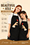 Beautiful Aile Liquid-Proof Waterproof Kitchen Apron Adult and Children's Apron - 4