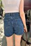 Basic Medium Jeans Shorts - 4