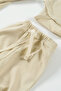 Unisex 12 Piece 100% Organic Cotton Hospital Discharge Set Baby Set Caramel - 4