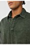 Washable oversize polo collar t-shirt - 6