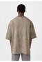 Washable Oversized T-Shirt with Pocket Detail - 5