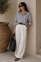 Women's Oversized Striped Shirt Tr3435