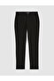 Black Slim Fit Canvas Trousers 50320822-Vr046 - 5