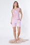 Women's Pajama Set with Shorts – 100% Cotton Fabric, Comfortable and Breathable Summer Loungewear 76-103 - 3