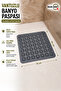 Main Shop Suction Cup Bath Mat 54X54 cm - Non-Slip Base for Shower Cabin and Bathtub Gray M-150 - 2