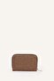 Women's Faux Leather Knitted Textured Wallet H6784Axns - 5