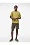 Cotton Pocketed Muslin Bermuda Shorts with Tie Waist - 3
