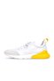 White Yellow Leather Men's Sports Shoes 01Mq5500 - 3