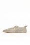 Beige Suede Women's Flat Ballerinas 01We5501 - 3