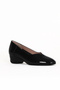 Black Wrinkled Patent Leather Women's Heeled Shoes 33Wa7316 - 2