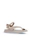 Gray Leather Women's Flip Flops Sandals 01Wa2602 - 2