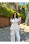 Lace Detailed Jacket Set