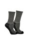 Trekking Extra Padded, Shock-Absorbing Winter Unisex Children's Socks Anthracite