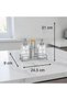 Zelo Set of 2 Liquid Soap Dispensers with Metal Stands – 500 ml Bathroom and Kitchen Dispensers - 6