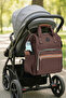 -06 Mother Care Baby Bag Mother Bag Backpack Brown - 2