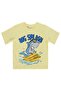 Big Splash Printed 2-5 Years Old T-Shirt - Yellow 4-5 Years Old