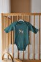 Premium Snap Fastener Embroidered Baby Bodysuit Long Sleeve Bodysuit Set of 2 - 4