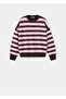 Striped knitwear sweater - 3