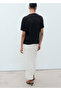 Short-Sleeved Linen T-Shirt - 4