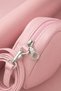 Original Women's Mini Urban Cross Shoulder Bag Soft Textured Luxury Leather Adjustable Strap Ultra Light Gift for Lover Friend Mom Small Size Daily Use Shoulder Bag |   15X20X5 cm - Pink - 5