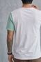 Unisex Colorful Short Sleeve White Crew Neck Slogan Printed T-Shirt - 3