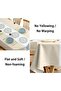 Rectangle Table Cloth 55x86 Inches, Waterproof Stain & Wrinkle Resistant Washable Party Cover - 4