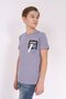 Boy's Printed Crew Neck Short Sleeve T-Shirt - 7