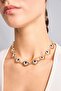 Berrin Özkan X Defacto Eye Detailed Necklace H3973Axns - 4