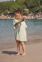 100% Cotton Muslin Children's Poncho |   Hooded Sea Pool Beach Poncho |   55 X 60 cm |   3 - 8 Years Old - 2