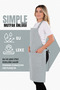 Simple kitchen apron with adjustable strap - 2