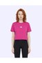 Khloe Tshirt Women's Fuchsia Pink Slim T-Shirt - 2
