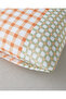 Summer Grid Easy-Iron 2-Piece Pillowcase 50X70 cm Orange - 3