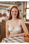 Micro Recovery Bra t Tulle Ü B Wired White Bra