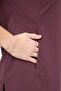 Bloom Bordo Scrubs Üst - 5
