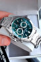 Exclusive Original Men's Wristwatch Waterproof Silver Color Steel Banddkh4527C5 - 6