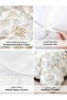 6-Pcs Printed Duvet Cover Set King Size 220x240cm, Brushed Microfiber Fabric (Without Filler) - 5