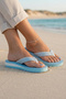 Blue Light Soft Mat Women's Flip Flops Slipper 26Wt202135 - 2