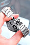 Original Men's Wristwatch 3 Atm Water Resistant Silver Steel Band Dkh4526C2 - 6