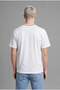 Boxy Fit France Printed Short Sleeve White T-Shirt I0287Ax26Sm - 7