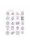 Cute Kawaii Mental Health Bold and Easy - 20X20 Large Coloring Book, Kids and Adults - 6