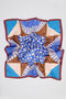Patterned Medium Size Satin Scarf Lush - 3