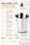 Set of 6 Stainless Steel Cups 210 Ml, Unbreakable Lightweight Camping & Picnic Cup, Outdoor Steel Mug 721504 - 6