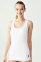 Women's 66001 White Athlete Tank Top - 2