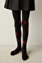Pretty Dark Love Black Pantyhose