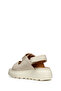 Women's Cream D Spherica Ec4.1 S a - Nappa Banded Genuine Leather Sandals D55D4B00085C1122 - 2