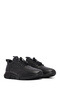 Men's Black Lace-Up Leather Casual Shoes 25Wfd640318 - 3